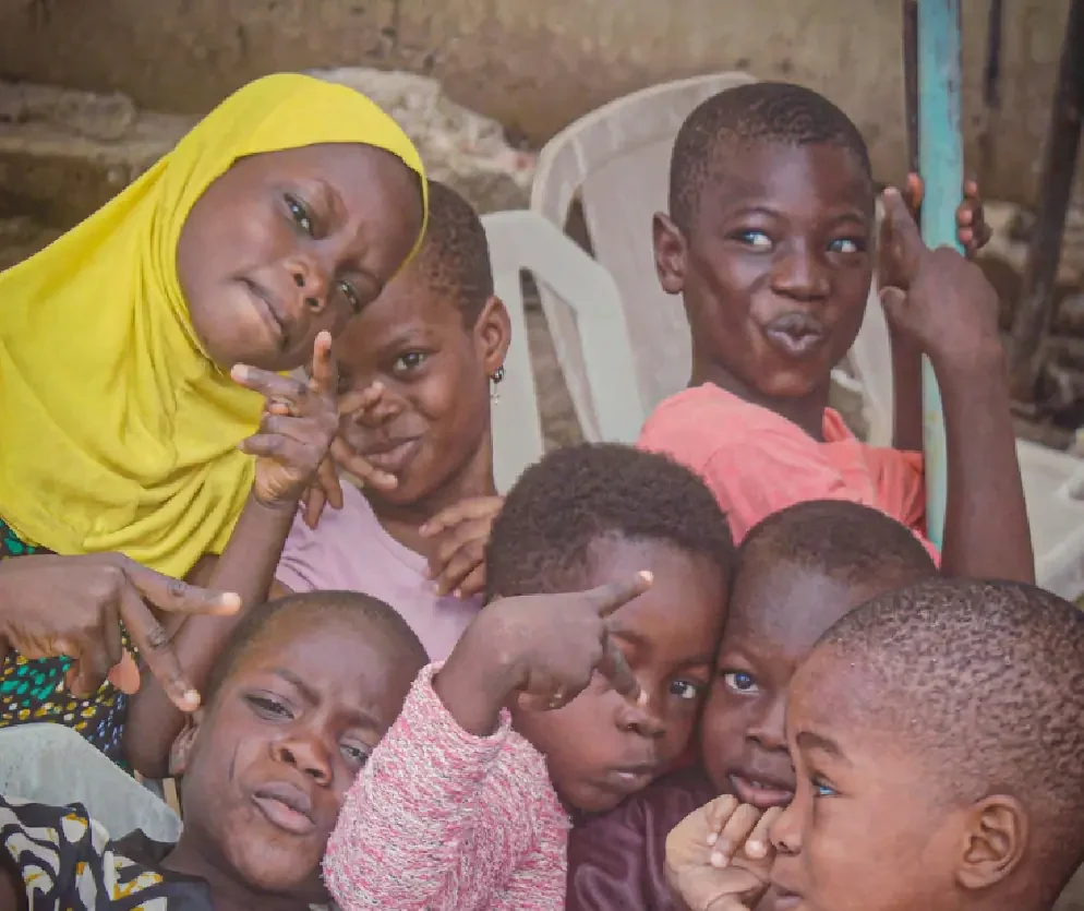Children from the community